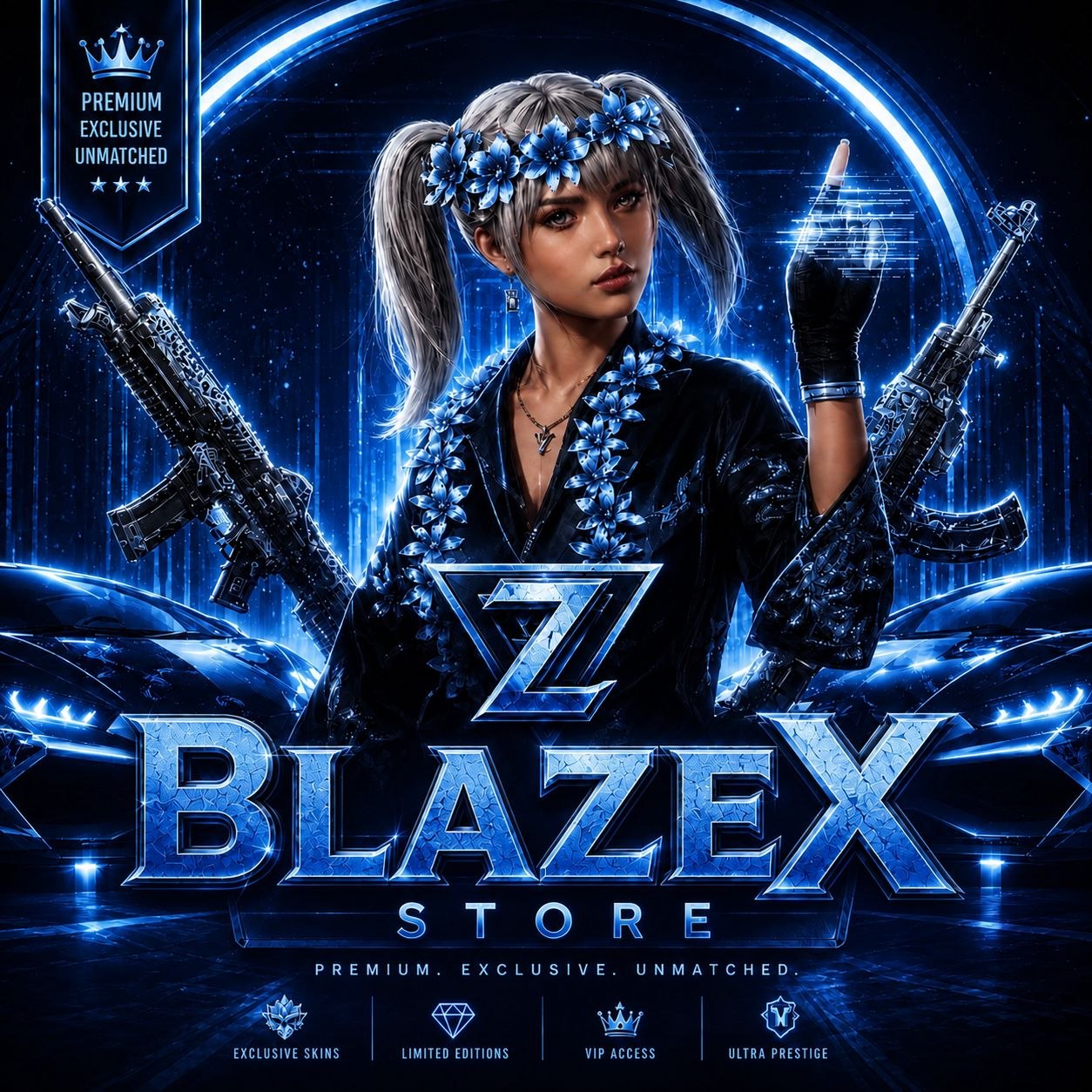 Blaze X BGMI Store Profile Logo